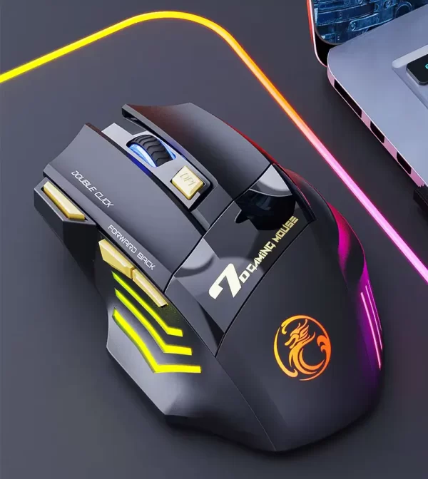 Mouse Gamer Recargable (iMICE GW-X7) - Imagen 6