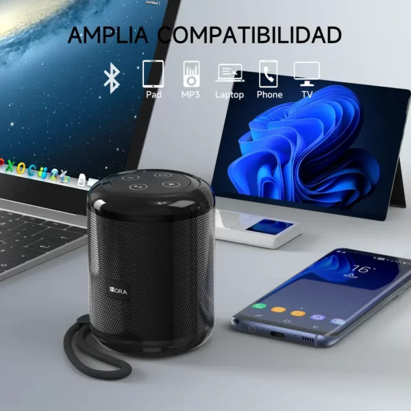 Bocina Bluetooth Portátil BOC062 1HORA - Imagen 2