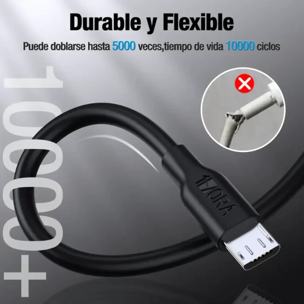 Cable V8 2.1A - CAB177 (1M) 1HORA - Imagen 4