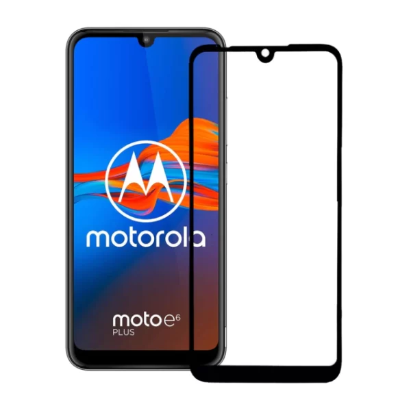 Moto E6s/ E6 Plus - Mica de Cristal Templado 9D