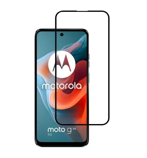 Moto G34 - Mica de Cristal Templado 9D