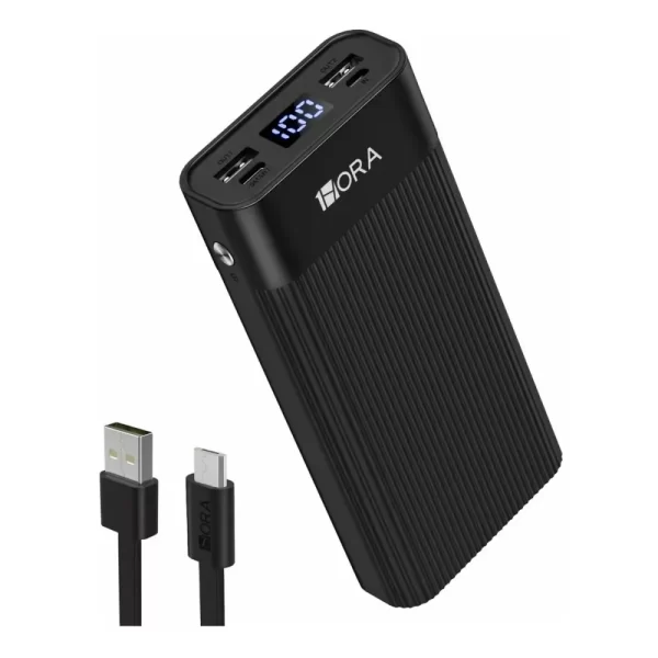 Power bank pantalla LED 20,000mAh GAR117 1HORA