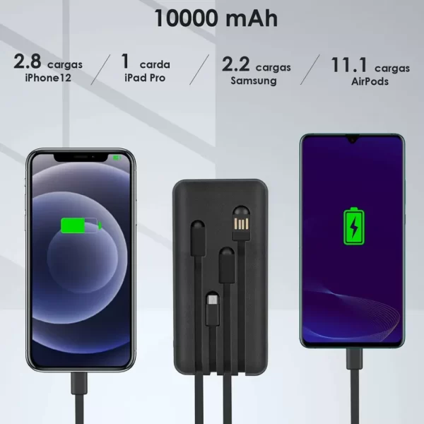 Power bank 10000mAh - GAR148 1HORA - Imagen 2