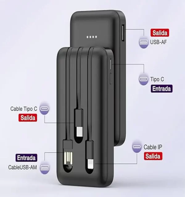 Power bank 5,000mAh - GAR261 1HORA - Imagen 2