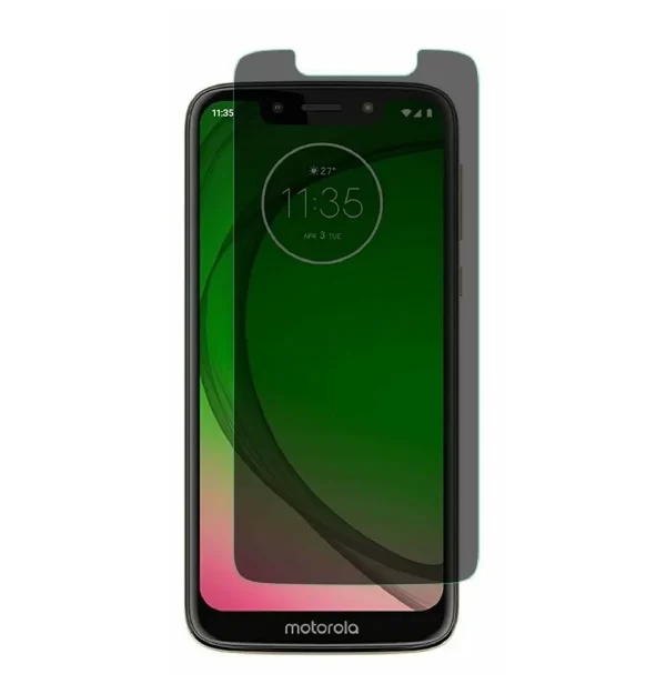 Moto G7 Play - Mica de cristal privacidad 9D