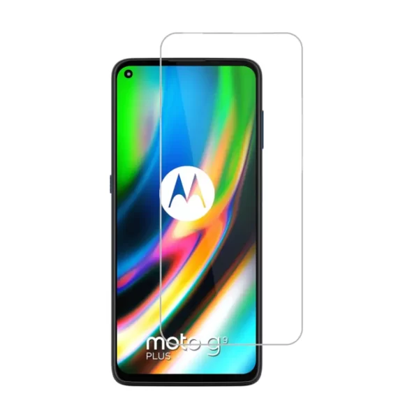 Moto G9 Plus - Mica cristal templado 2.5D 9H