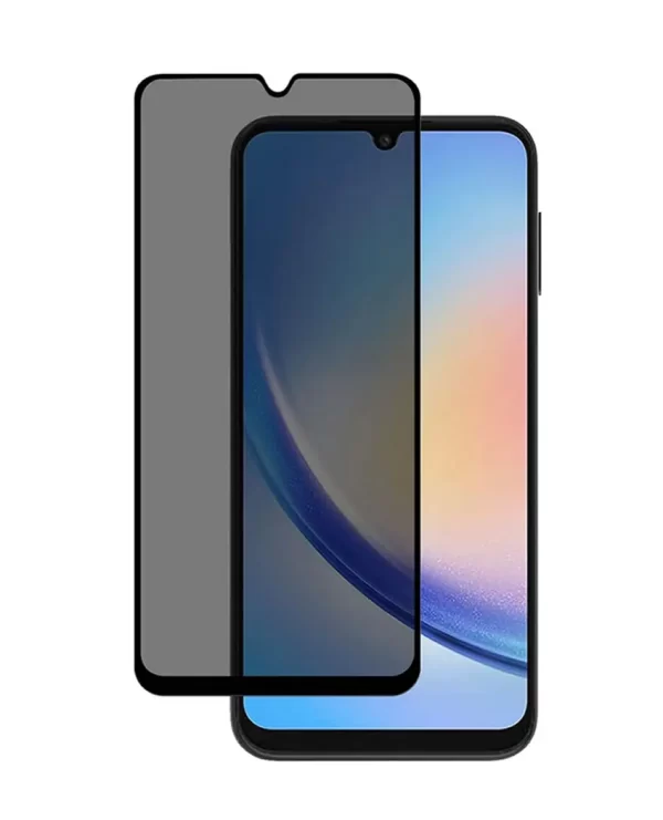 Samsung A34 - Mica de cristal privacidad 9D