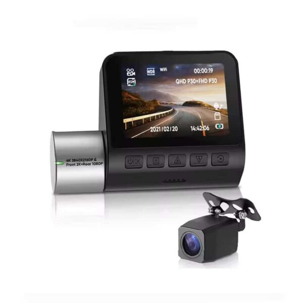 Dash Cam 4K (WI-FI) 24H Parking Camera Front